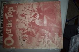 This is but a small random sampling of 65,800 pieces of sheet music in this collection. The collection must be sold as an entire collection. I welcome all inquiries of interest in purchasing the collection and to make appointments to see it. This collection as with the Books and Vinyl Records may be sold anytime prior to the sale dates. Please call/text/or email for more information. 