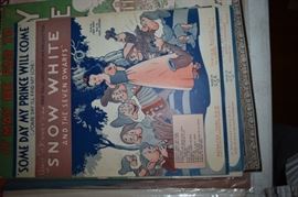 This is but a small random sampling of 65,800 pieces of sheet music in this collection. The collection must be sold as an entire collection. I welcome all inquiries of interest in purchasing the collection and to make appointments to see it. This collection as with the Books and Vinyl Records may be sold anytime prior to the sale dates. Please call/text/or email for more information. 