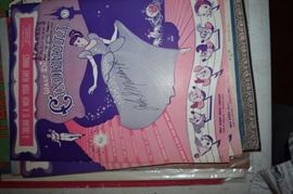 This is but a small random sampling of 65,800 pieces of sheet music in this collection. The collection must be sold as an entire collection. I welcome all inquiries of interest in purchasing the collection and to make appointments to see it. This collection as with the Books and Vinyl Records may be sold anytime prior to the sale dates. Please call/text/or email for more information. 