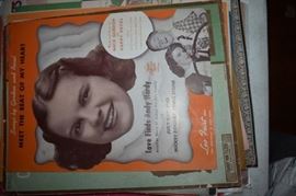 This is but a small random sampling of 65,800 pieces of sheet music in this collection. The collection must be sold as an entire collection. I welcome all inquiries of interest in purchasing the collection and to make appointments to see it. This collection as with the Books and Vinyl Records may be sold anytime prior to the sale dates. Please call/text/or email for more information. 