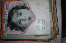 This is but a small random sampling of 65,800 pieces of sheet music in this collection. The collection must be sold as an entire collection. I welcome all inquiries of interest in purchasing the collection and to make appointments to see it. This collection as with the Books and Vinyl Records may be sold anytime prior to the sale dates. Please call/text/or email for more information. 