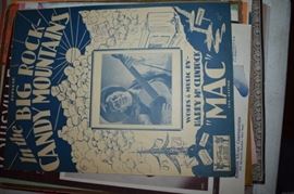 This is but a small random sampling of 65,800 pieces of sheet music in this collection. The collection must be sold as an entire collection. I welcome all inquiries of interest in purchasing the collection and to make appointments to see it. This collection as with the Books and Vinyl Records may be sold anytime prior to the sale dates. Please call/text/or email for more information. 