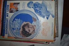 This is but a small random sampling of 65,800 pieces of sheet music in this collection. The collection must be sold as an entire collection. I welcome all inquiries of interest in purchasing the collection and to make appointments to see it. This collection as with the Books and Vinyl Records may be sold anytime prior to the sale dates. Please call/text/or email for more information. 