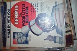 This is but a small random sampling of 65,800 pieces of sheet music in this collection. The collection must be sold as an entire collection. I welcome all inquiries of interest in purchasing the collection and to make appointments to see it. This collection as with the Books and Vinyl Records may be sold anytime prior to the sale dates. Please call/text/or email for more information. 