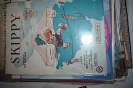 This is but a small random sampling of 65,800 pieces of sheet music in this collection. The collection must be sold as an entire collection. I welcome all inquiries of interest in purchasing the collection and to make appointments to see it. This collection as with the Books and Vinyl Records may be sold anytime prior to the sale dates. Please call/text/or email for more information. 