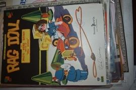 This is but a small random sampling of 65,800 pieces of sheet music in this collection. The collection must be sold as an entire collection. I welcome all inquiries of interest in purchasing the collection and to make appointments to see it. This collection as with the Books and Vinyl Records may be sold anytime prior to the sale dates. Please call/text/or email for more information. 