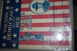 This is but a small random sampling of 65,800 pieces of sheet music in this collection. The collection must be sold as an entire collection. I welcome all inquiries of interest in purchasing the collection and to make appointments to see it. This collection as with the Books and Vinyl Records may be sold anytime prior to the sale dates. Please call/text/or email for more information. 