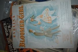 This is but a small random sampling of 65,800 pieces of sheet music in this collection. The collection must be sold as an entire collection. I welcome all inquiries of interest in purchasing the collection and to make appointments to see it. This collection as with the Books and Vinyl Records may be sold anytime prior to the sale dates. Please call/text/or email for more information. 