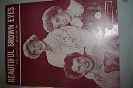 This is but a small random sampling of 65,800 pieces of sheet music in this collection. The collection must be sold as an entire collection. I welcome all inquiries of interest in purchasing the collection and to make appointments to see it. This collection as with the Books and Vinyl Records may be sold anytime prior to the sale dates. Please call/text/or email for more information. 