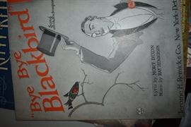 This is but a small random sampling of 65,800 pieces of sheet music in this collection. The collection must be sold as an entire collection. I welcome all inquiries of interest in purchasing the collection and to make appointments to see it. This collection as with the Books and Vinyl Records may be sold anytime prior to the sale dates. Please call/text/or email for more information. 