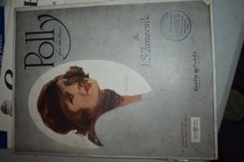 This is but a small random sampling of 65,800 pieces of sheet music in this collection. The collection must be sold as an entire collection. I welcome all inquiries of interest in purchasing the collection and to make appointments to see it. This collection as with the Books and Vinyl Records may be sold anytime prior to the sale dates. Please call/text/or email for more information. 