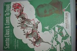 This is but a small random sampling of 65,800 pieces of sheet music in this collection. The collection must be sold as an entire collection. I welcome all inquiries of interest in purchasing the collection and to make appointments to see it. This collection as with the Books and Vinyl Records may be sold anytime prior to the sale dates. Please call/text/or email for more information. 