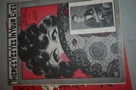 This is but a small random sampling of 65,800 pieces of sheet music in this collection. The collection must be sold as an entire collection. I welcome all inquiries of interest in purchasing the collection and to make appointments to see it. This collection as with the Books and Vinyl Records may be sold anytime prior to the sale dates. Please call/text/or email for more information. 