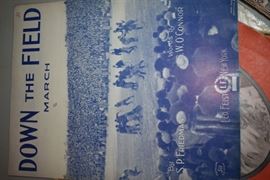 This is but a small random sampling of 65,800 pieces of sheet music in this collection. The collection must be sold as an entire collection. I welcome all inquiries of interest in purchasing the collection and to make appointments to see it. This collection as with the Books and Vinyl Records may be sold anytime prior to the sale dates. Please call/text/or email for more information. 
