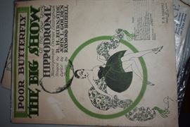 This is but a small random sampling of 65,800 pieces of sheet music in this collection. The collection must be sold as an entire collection. I welcome all inquiries of interest in purchasing the collection and to make appointments to see it. This collection as with the Books and Vinyl Records may be sold anytime prior to the sale dates. Please call/text/or email for more information. 