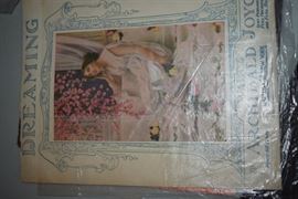 This is but a small random sampling of 65,800 pieces of sheet music in this collection. The collection must be sold as an entire collection. I welcome all inquiries of interest in purchasing the collection and to make appointments to see it. This collection as with the Books and Vinyl Records may be sold anytime prior to the sale dates. Please call/text/or email for more information. 