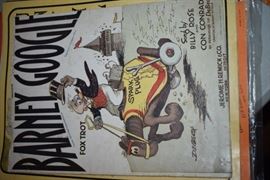 This is but a small random sampling of 65,800 pieces of sheet music in this collection. The collection must be sold as an entire collection. I welcome all inquiries of interest in purchasing the collection and to make appointments to see it. This collection as with the Books and Vinyl Records may be sold anytime prior to the sale dates. Please call/text/or email for more information. 