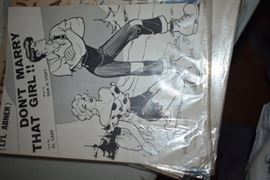 This is but a small random sampling of 65,800 pieces of sheet music in this collection. The collection must be sold as an entire collection. I welcome all inquiries of interest in purchasing the collection and to make appointments to see it. This collection as with the Books and Vinyl Records may be sold anytime prior to the sale dates. Please call/text/or email for more information. 