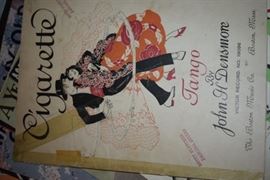 This is but a small random sampling of 65,800 pieces of sheet music in this collection. The collection must be sold as an entire collection. I welcome all inquiries of interest in purchasing the collection and to make appointments to see it. This collection as with the Books and Vinyl Records may be sold anytime prior to the sale dates. Please call/text/or email for more information. 