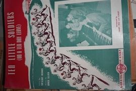 This is but a small random sampling of 65,800 pieces of sheet music in this collection. The collection must be sold as an entire collection. I welcome all inquiries of interest in purchasing the collection and to make appointments to see it. This collection as with the Books and Vinyl Records may be sold anytime prior to the sale dates. Please call/text/or email for more information. 