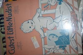 This is but a small random sampling of 65,800 pieces of sheet music in this collection. The collection must be sold as an entire collection. I welcome all inquiries of interest in purchasing the collection and to make appointments to see it. This collection as with the Books and Vinyl Records may be sold anytime prior to the sale dates. Please call/text/or email for more information. 