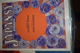 This is but a small random sampling of 65,800 pieces of sheet music in this collection. The collection must be sold as an entire collection. I welcome all inquiries of interest in purchasing the collection and to make appointments to see it. This collection as with the Books and Vinyl Records may be sold anytime prior to the sale dates. Please call/text/or email for more information. 