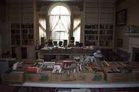 A few pictures of the 12,500 books in the Johnny Maddox Collection                                                               "BOOKS"
OVER 12 THOUSAND (12,500+)!!
*THOUSANDS OF BOOKS * FROM THE LATE 1700'S * THE 1800'S * & THE EARLY 1900'S & MORE!
!!!NEARLY ALL IN BEAUTIFUL CONDITION!!! "SELLING AS ONE GROUP NOT INDIVIDUALLY"
"PLEASE CALL WITH OFFERS & MORE INFORMATION"                                           