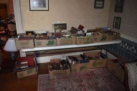 A few pictures of the 12,500 books in the Johnny Maddox Collection                                                               "BOOKS"
OVER 12 THOUSAND (12,500+)!!
*THOUSANDS OF BOOKS * FROM THE LATE 1700'S * THE 1800'S * & THE EARLY 1900'S & MORE!
!!!NEARLY ALL IN BEAUTIFUL CONDITION!!! "SELLING AS ONE GROUP NOT INDIVIDUALLY"
"PLEASE CALL WITH OFFERS & MORE INFORMATION" 