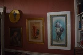 Some of the Antique Prints/Oils/Lithographs/Photographs in the Maddox Estate. More will be added to these. Bear in Mind the Maddox home was built in 1815 and visited by Andrew Jackson plus many Confederate Civil War Soldiers. The upstairs was actually used as a surgical room during the Civil War. So much History here