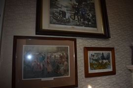 Some of the Antique Prints/Oils/Lithographs/Photographs in the Maddox Estate. More will be added to these. Bear in Mind the Maddox home was built in 1815 and visited by Andrew Jackson plus many Confederate Civil War Soldiers. The upstairs was actually used as a surgical room during the Civil War. So much History here