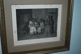 Some of the Antique Prints/Oils/Lithographs/Photographs in the Maddox Estate. More will be added to these. Bear in Mind the Maddox home was built in 1815 and visited by Andrew Jackson plus many Confederate Civil War Soldiers. The upstairs was actually used as a surgical room during the Civil War. So much History here