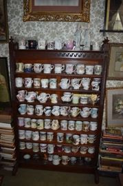 Antique Mustache Cup Collection this pic represents approx. 1/2 of the entire collection