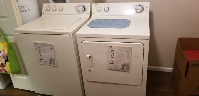 older model washer and dryer, they work great!