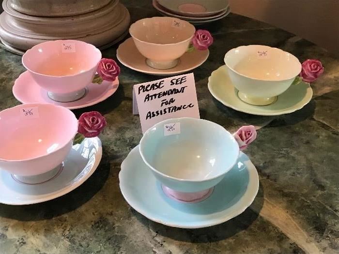 Paragon Tea Cups and Saucers