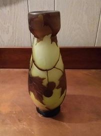 Legras Cameo Art Glass Vase