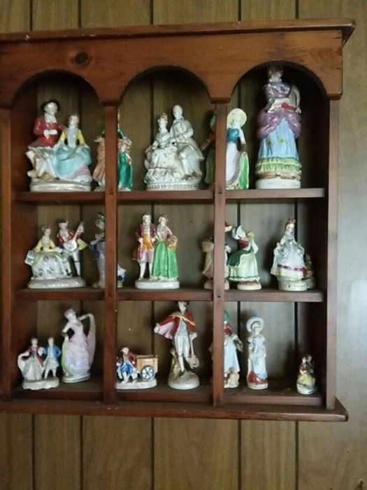 TwentyOne Figurines and Shelf