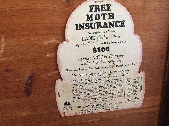 Lane Insurance Card
