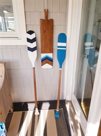 3 decorative paddles.  $45 for set