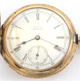 AWW Co. 14k Gold Pocket Watch