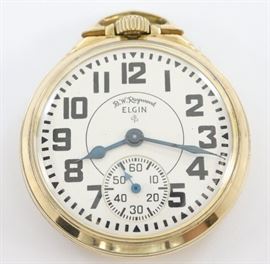 21 j Elgin "BW Raymond" RR Watch