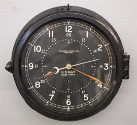 Chelsea "US Navy" Ships Clock