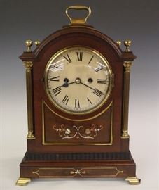 Double Fusee Bracket Clock