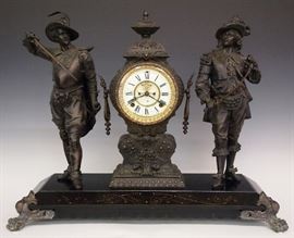 Ansonia "Don Caeser and Don Juan" Clock