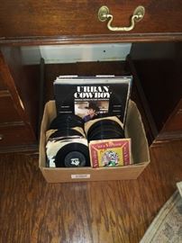 ALBUMS AND 45'S