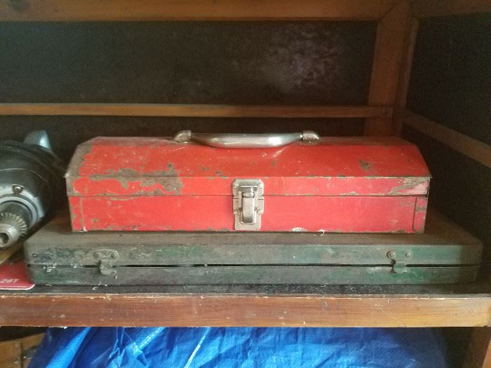 vintage tool boxes