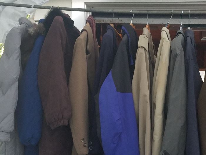fall and winter coats (Men's XL and L)