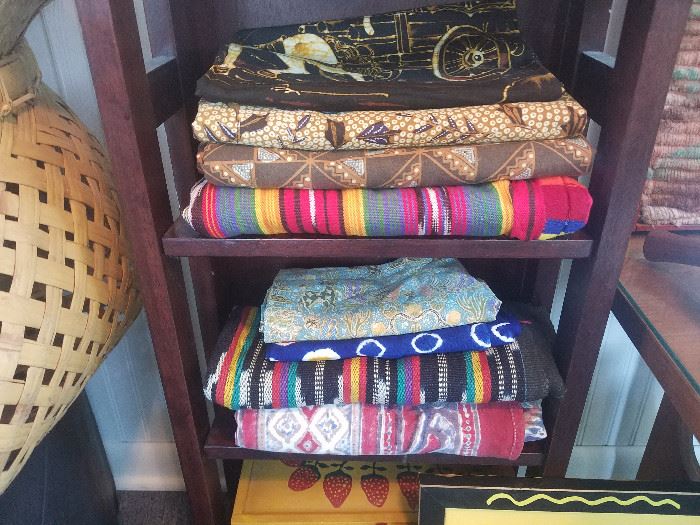 beautiful batik fabrics and others