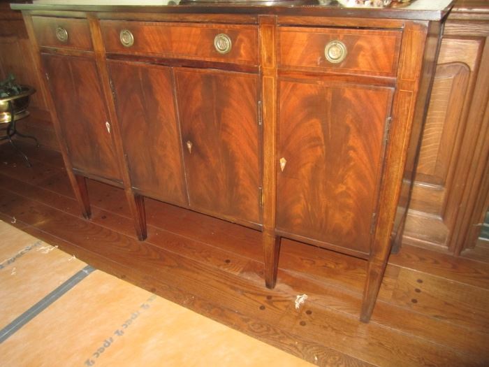ANTIQUE BUFFET WITH KEYS
