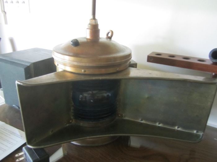 PART OF SHIP LAMP