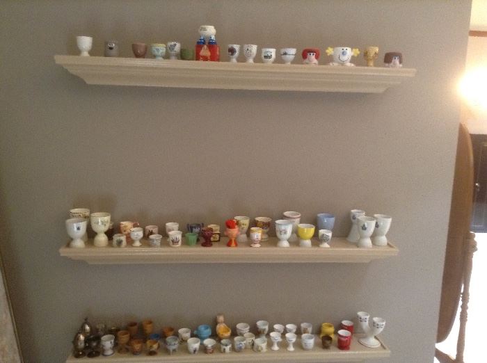 Egg Cup collection from around the world